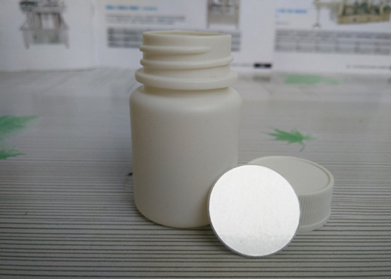 HDPE는 35 Ml 플라스틱 정제 약 포장을 위한 원형을 병에 넣습니다