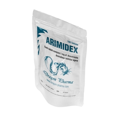 사용자 지정 Arimidex 1mg 알약 병 및 가방 레이블