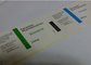 스테로이드 각종 크기를 인쇄하는 유리제 작은 유리병 약물 상표 스티커 풀 컬러