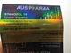 Aus Pharma 디자인의 황금 홀로그램 색깔 유리제 작은 유리병 상표 약학 병 상표