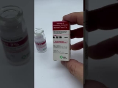 맞춤형 플렉소 인쇄 기술 플립-오프 캡을위한 병 스티커 라벨