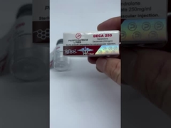 10ml 상자 6x3cm 유리 병 라벨 의약품 실험실