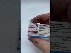 빨간 레이저 효력 정상을 가진 관례 LA Pharma Winstrol 10ml 작은 유리병 상표