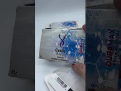 맞춤형 Superdrol 10 플라스틱 처방 약 병 라벨 포장용 방수