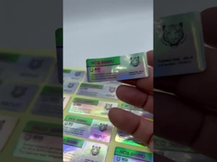 2.5 밀리 10 밀리 오일 맞춤형 식구 라벨 유리 포장 롤 UV 보호