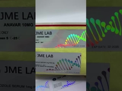 자외선 보호 에센셜 오일 유리 병 1면 인쇄