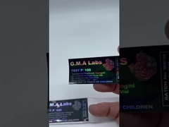 비타민 B12 10ml 유리 병용 접착유 라벨