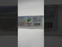 접착제 약국 펩타이드 병 라벨 10IU HG H 반짝이는 마무리 2ml