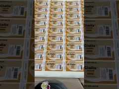 Bpc 2ml 펩타이드 플라스크 라벨 약국 포장 라벨