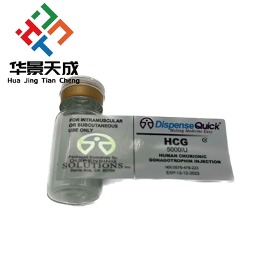 PVC 2ml 펩타이드 병 세마글루타이드 라벨 Bpc 157
