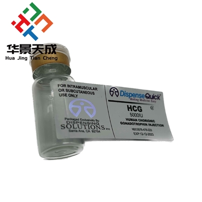 PVC 2ml 펩타이드 병 세마글루타이드 라벨 Bpc 157
