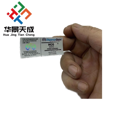 PVC 2ml 펩타이드 병 세마글루타이드 라벨 Bpc 157