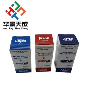 테스트 E 주입유 홀로그램 라벨 및 상자 10ml 병 상자 종이 포장