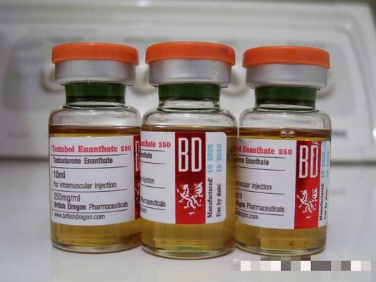 데카 300 Pvc 방수 스테로이드 주사 10ml 비아 라벨 및 상자