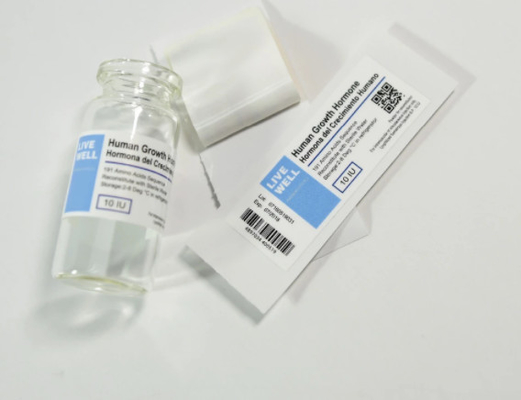 다중 복용량 10ml 병 라벨 유리 용기에 대한 UV 인쇄