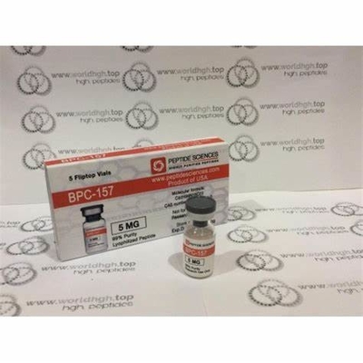 Bpc 157 5mg 펩타이드 자기 접착제 2ml 병 라벨 라벨 접착제 방수