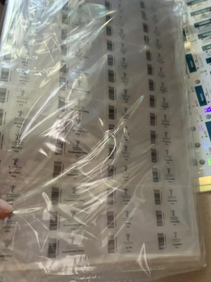 티모신 알파-1 펩타이드 접착제 2ml 펩타이드 자착성 병 라벨