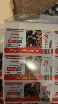 L-카르니틴 500mg/ml 30ml 바이알 라벨 맞춤형 로고 및 디자인