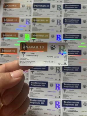 Priviron 50mg 플라스틱 병 라벨 경구 정제 라벨