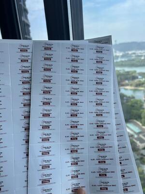 KPV 5MG  Small Peptide Vial Labels 