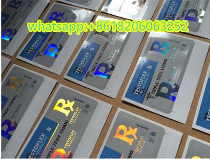 자신의 디자인 라벨과 함께 e 300 레이저 기구 라벨 테스트