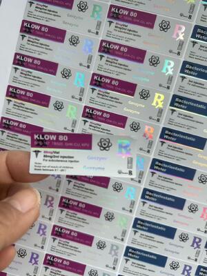 PT141 10MG Small Vials Labels