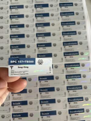 Motcs-10mg 3ml 소형 바이알 라벨