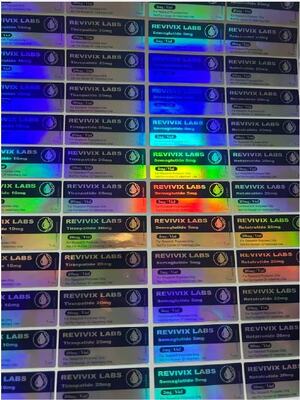 BPC 157 5mg 펩타이드 플라스크 라벨