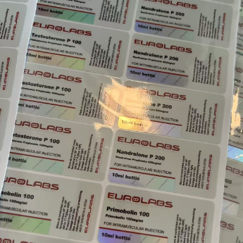 프리모볼란 100mg/mg 인스트라 머신 투여 10ml 병 라벨
