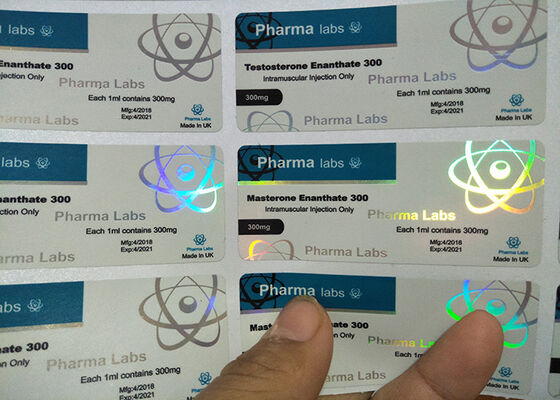 Pharma Lab Rip Blend 300mg 작은 유리병 상자가 있는 유리 작은 유리병 레이저 라벨