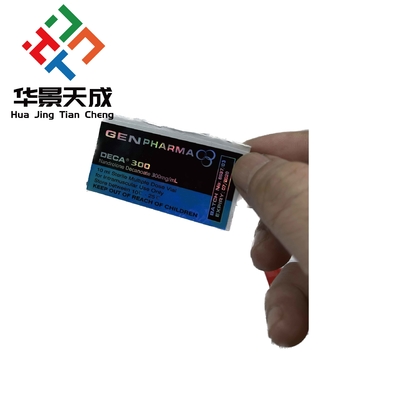 의약품 식별 및 브랜딩을 위한 흰색 플라스틱 10ml 수포 라벨