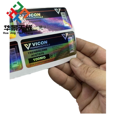 적색과 녹색 맞춤형 접시 라벨 정밀 라벨링 솔루션