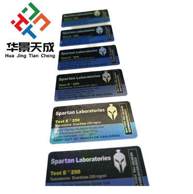 전체 컬러 디지털 인쇄와 함께 높은 유리 병 라벨 두께 2.5 밀리