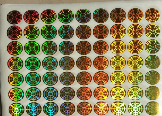 회사를 위한 제 2는 안전 홀로그램 스티커 영장 접착성 라벨