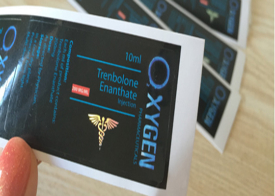 산소 tren Enanthate 200mg를 위한 풀 컬러 인쇄 약 병 상표