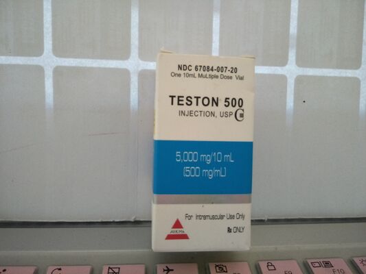 자필 스티커를 가진 작은 서류상 약 병 상자 Hikma 디자인