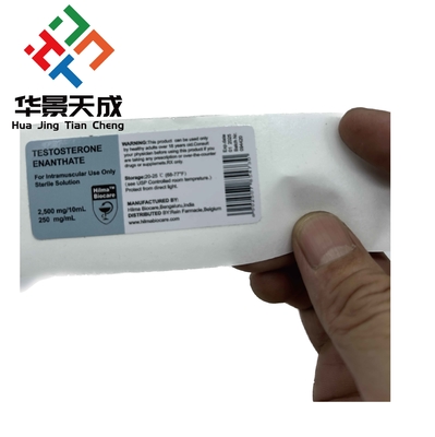 테스트 호르몬 테스트 부스터 남성 기름 병에 대한 라벨