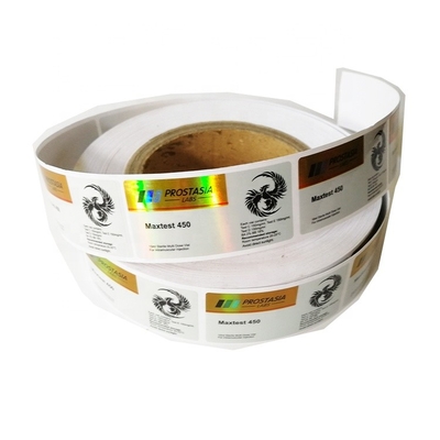 10ml 롤 플라스크 라벨 약국 펩타이드 주사용 스티커 금 필름 인쇄 된 플라스크