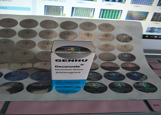 은 봉지 10ml 병 또는 상자에 대한 홀로그램 라벨