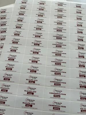 작은 펩타이드 수포에 옥시토신 5mg pvc 라벨