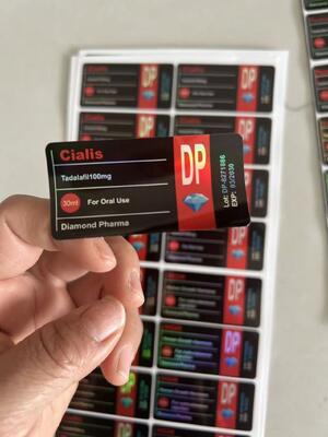 경구용 시알리스 타달라필 100mg 라벨