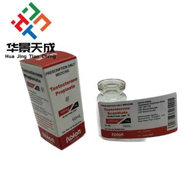 프로피오네이트 100mg 융합 맞춤형 디자인 10ml 바이알 라벨 및 상자 테스트
