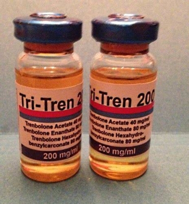 세 배 Tren 200 Mg/Ml를 위한 Pvc 광택 있는 상표가 방수 주문 작은 유리병에 의하여 레테르를 붙입니다