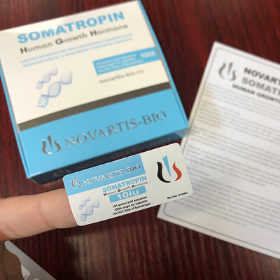 광택 2ml HG 10IU 제약 바이알 바이알 라벨