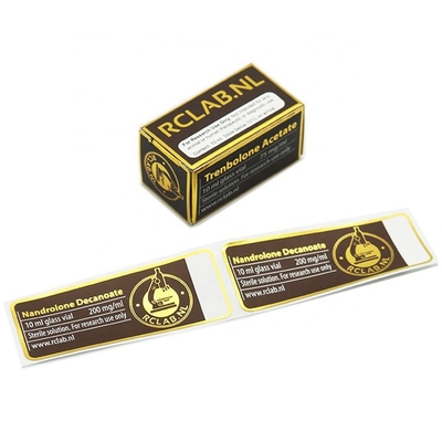 엠보싱 광택 방수 10ml 바이알 바이알 라벨