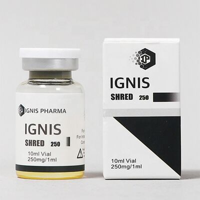 홀로그램 자동 접착 10ml 광택 유리 바이알 라벨