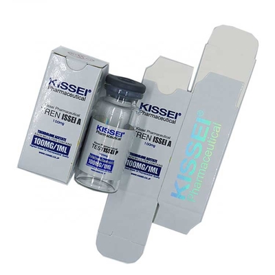 매트 엷은 조각 모양 350g 코트지 10 밀리람베르트 물약병 박스