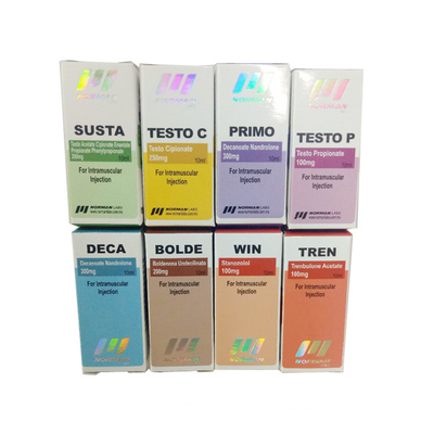 홀로그램 로고 스탬프 주사 가능한 바이알 10ml 바이알 박스