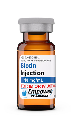 PVC Empower 약국 테스트 Enanthate 주입 유리 바이알 라벨