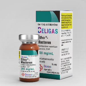 Etho Masteron Drostanolone Enanthate 200 바이알 라벨 및 상자